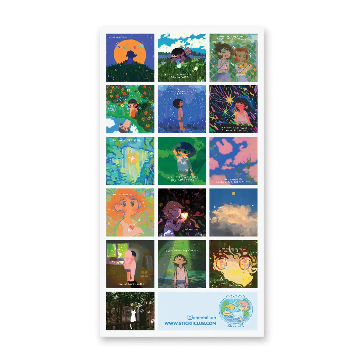 Good Days Sticker Sheet