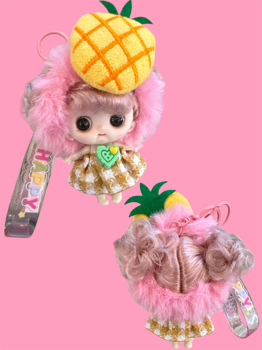 Mini Cutesy Doll Keychain