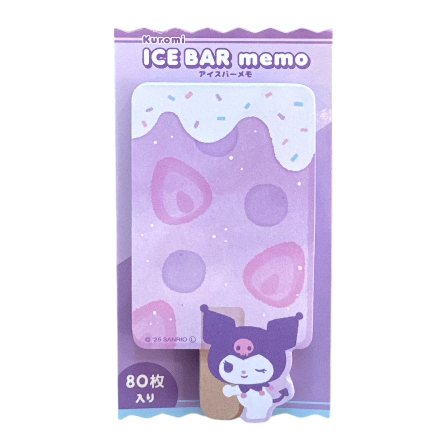 Kuromi Ice Bar Memo Pad