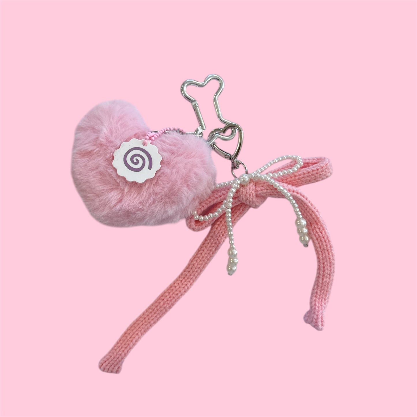 Pink Coquette Bag Charm