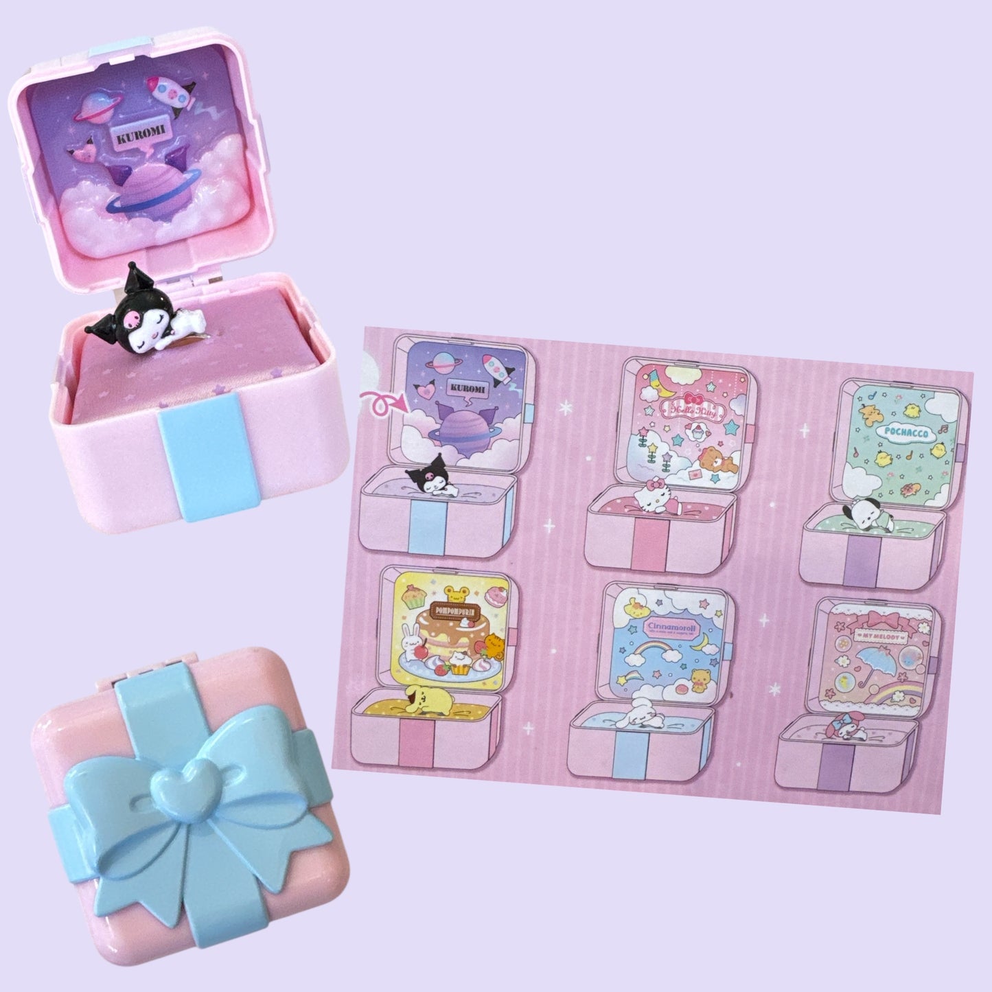 Sanrio Bedtime Character Ring Blind Box