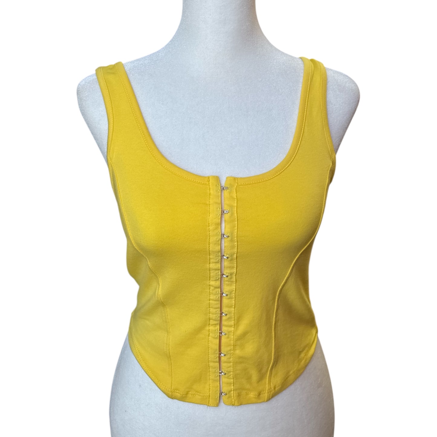 Hook Eye Corset Tank Top