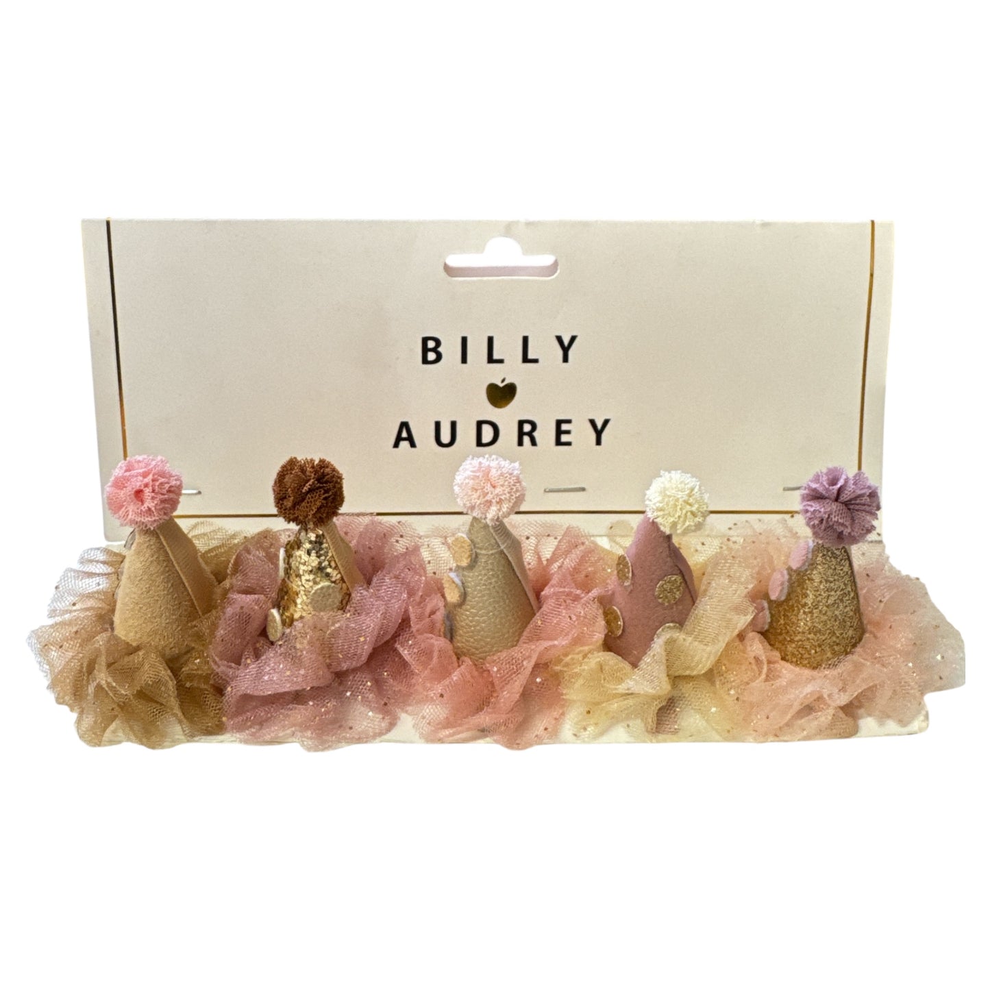 Party Hat Hair Clip Set