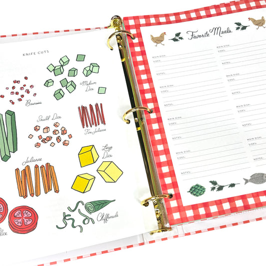 Recipe Book Binder
