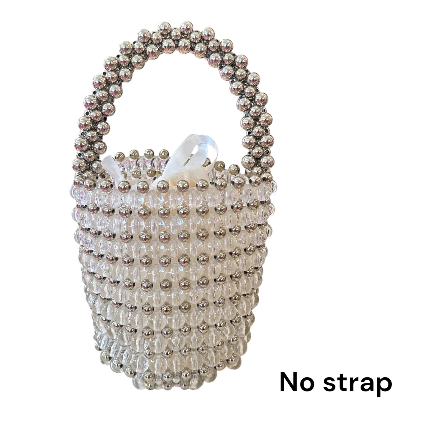 Mini Beaded Bucket Purse