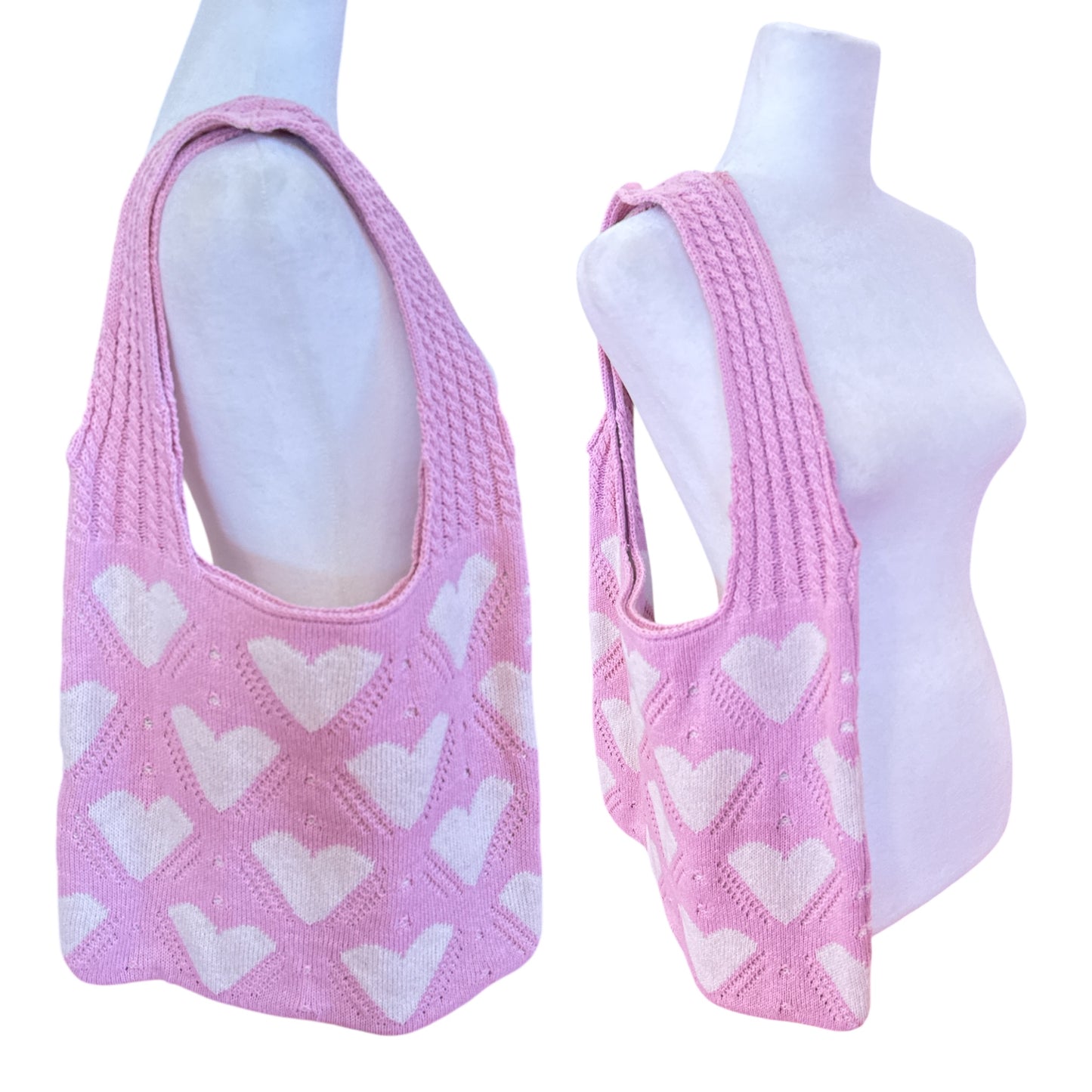 Coquette Knit Tote