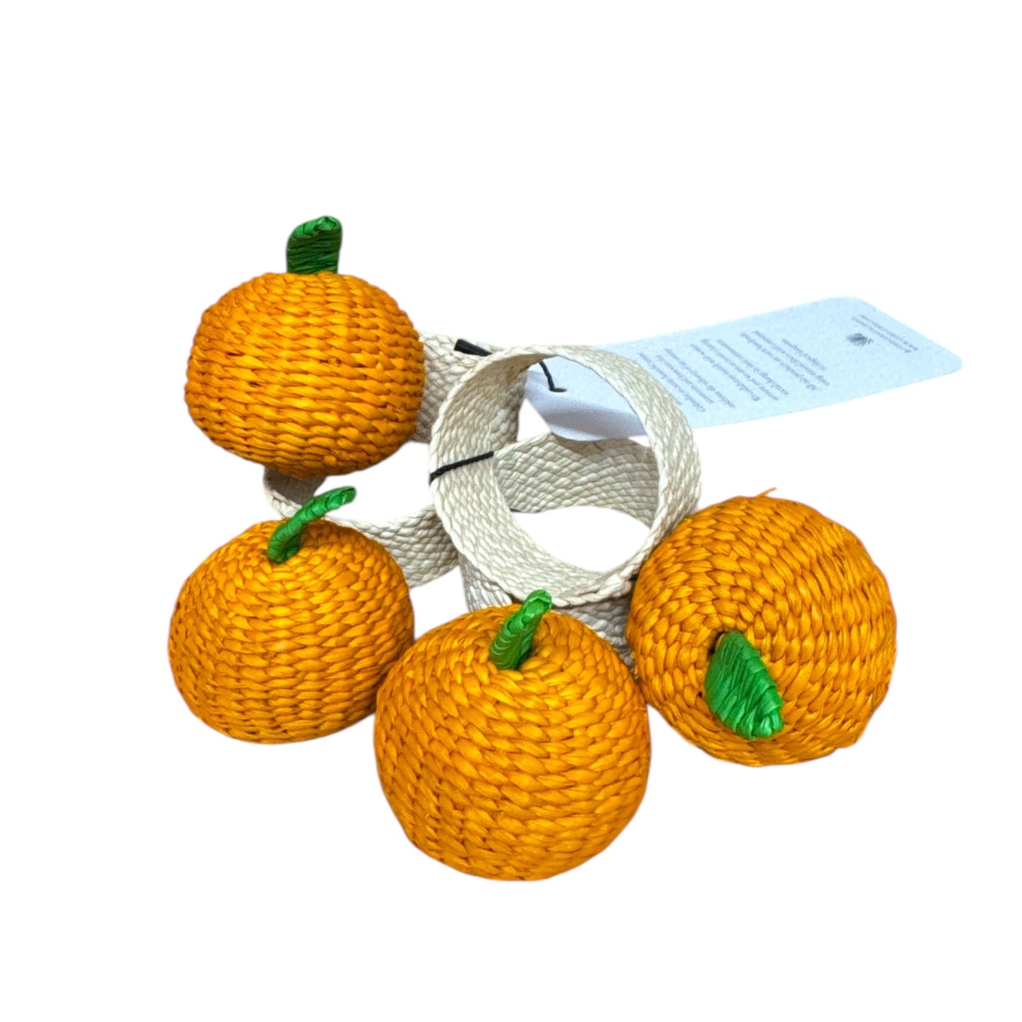 Woven Napkin Ring Set