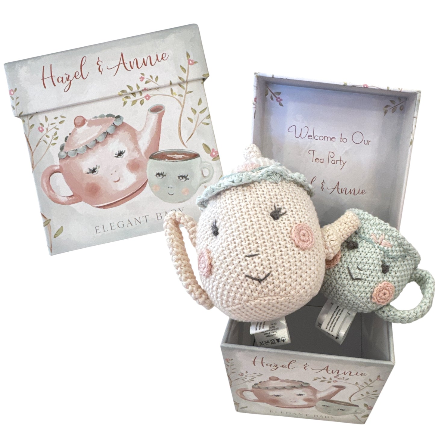 Crochet Rattle Toys Boxed Set