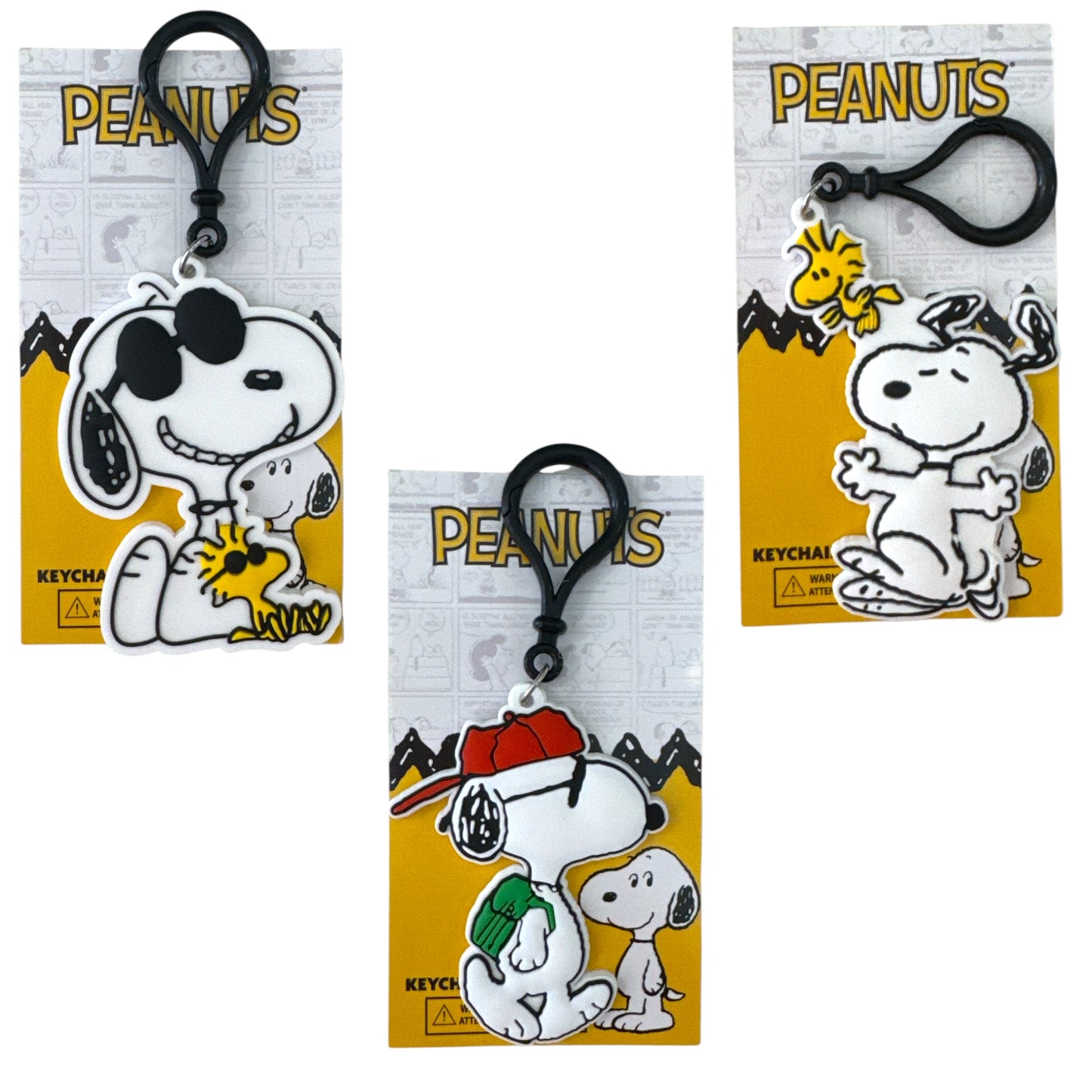 Snoopy Rubber Keychain