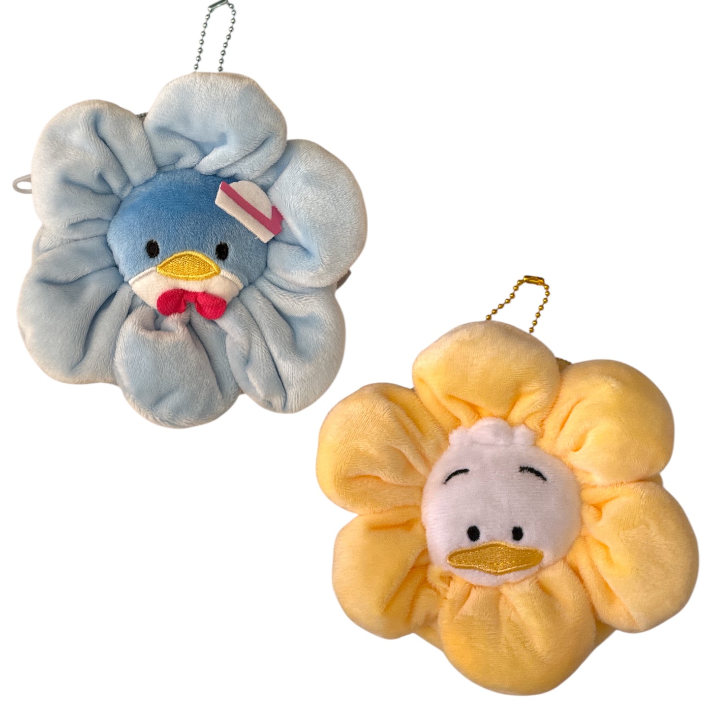 Sanrio Plush Flower Pouch Keychain