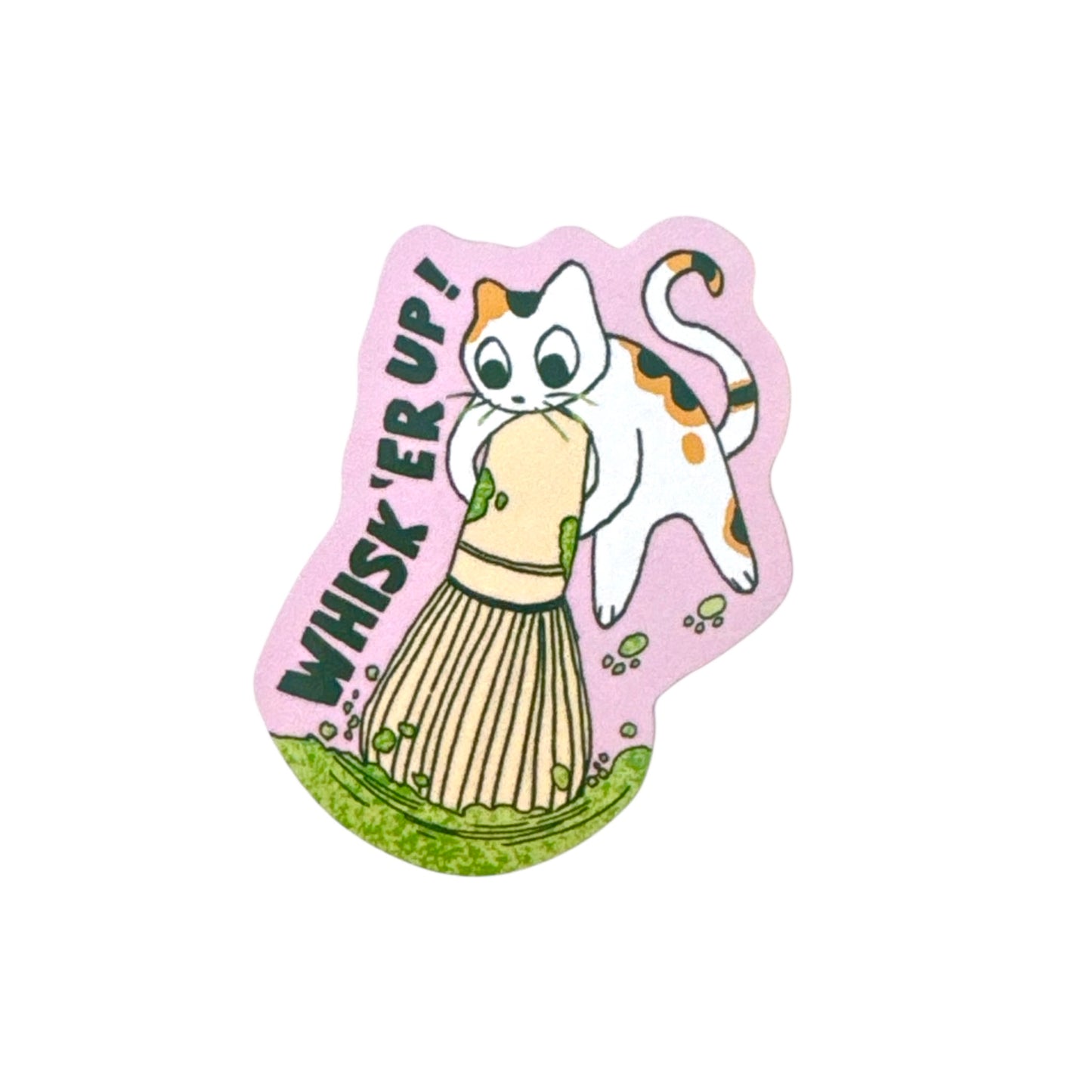 Matcha Cat Sticker