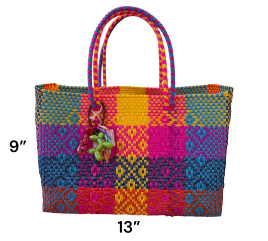 Woven Market Basket Tote