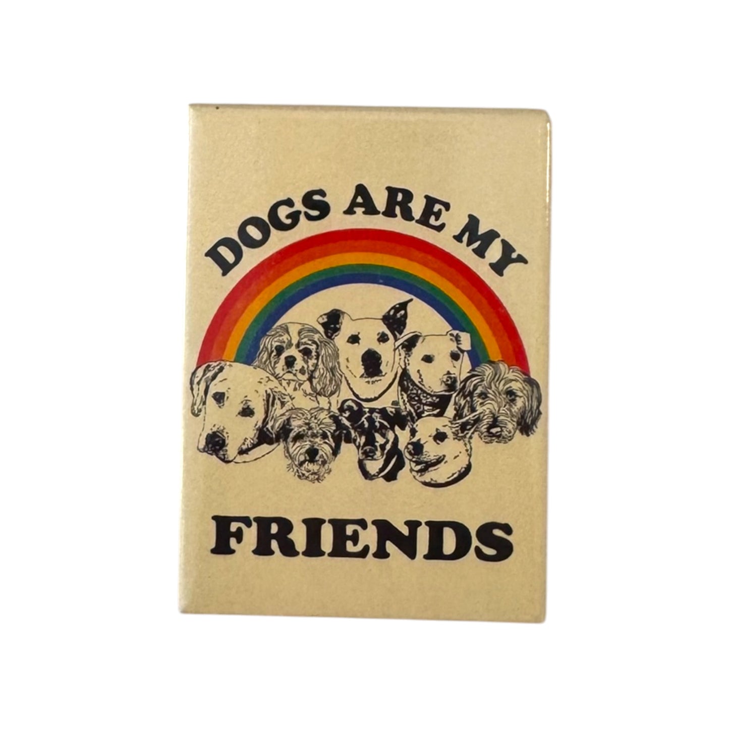 Dogs Are Friends Magnet