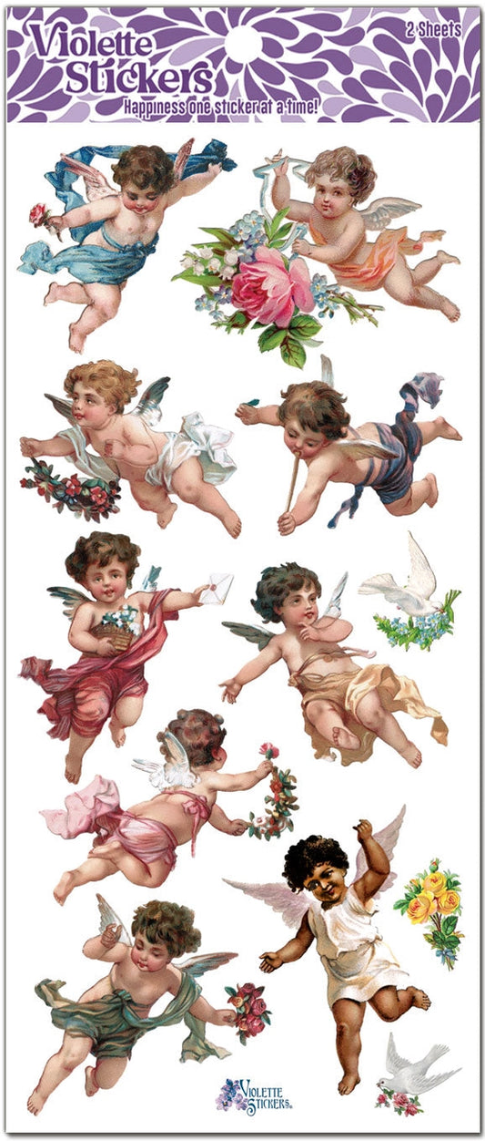 Cupid Sticker Sheet