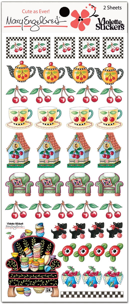 Vintage Armchair Sticker Sheet