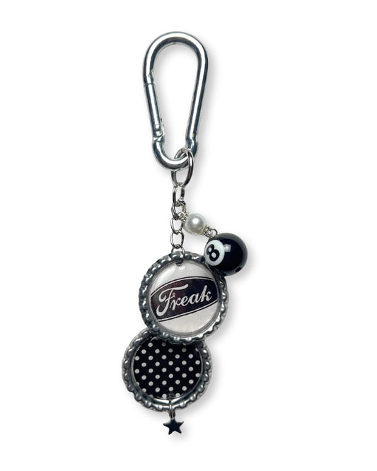 Bottle Cap Charm Keychain
