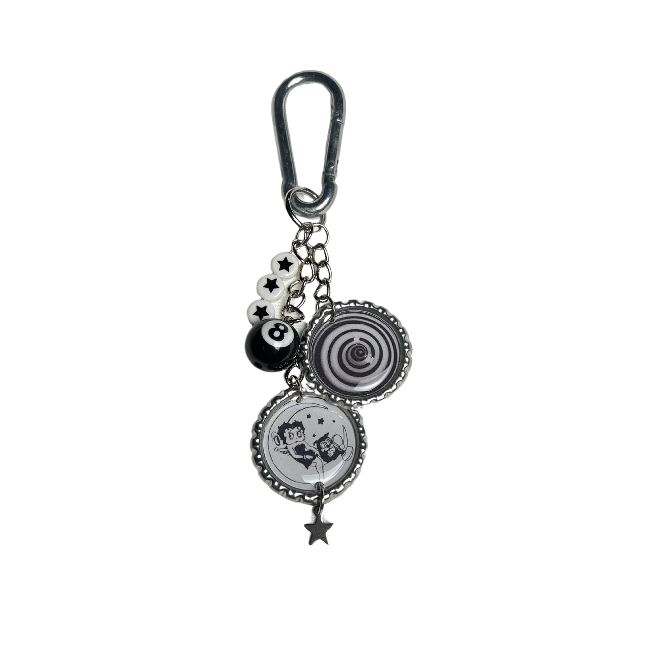 Bottle Cap Charm Keychain