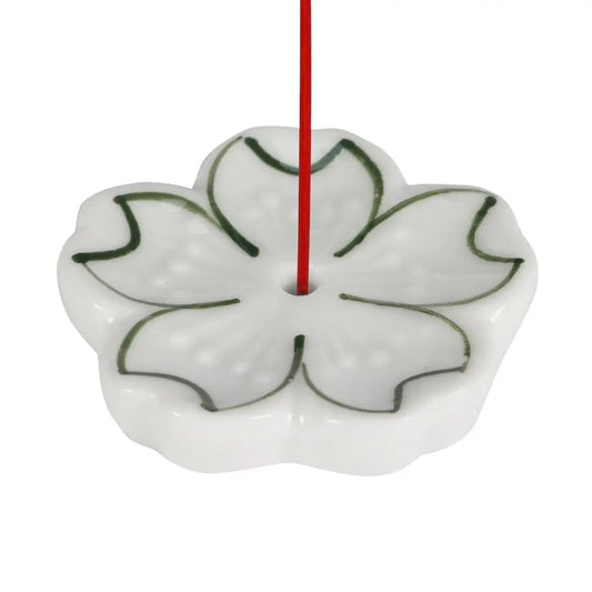 Ceramic Sakura Cherry Blossom Incense Holder