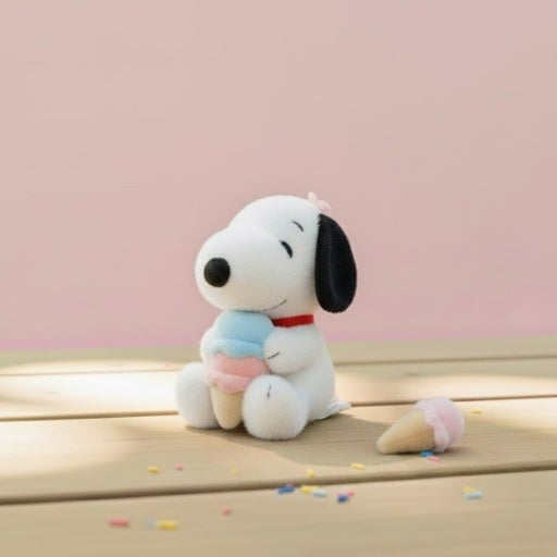 Snoopy Plush Keychain