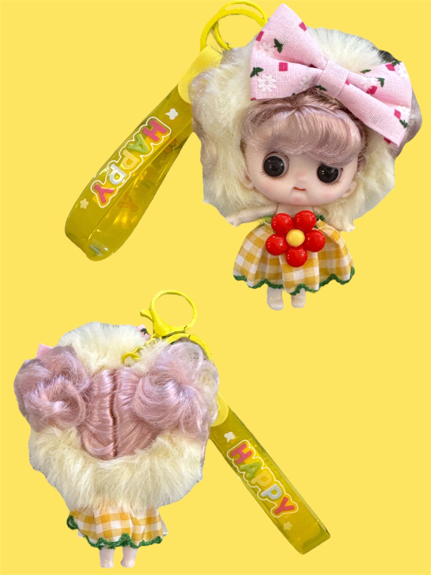 Mini Cutesy Doll Keychain