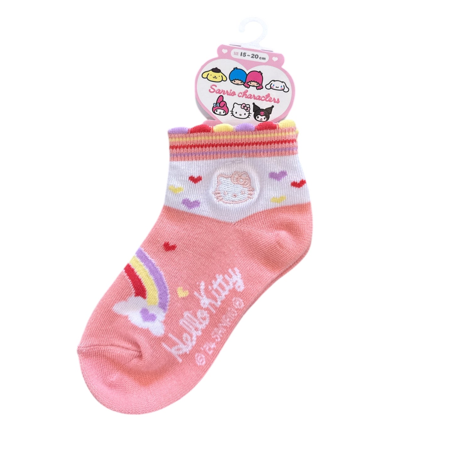 Sanrio Character Embroidered Socks- Kids