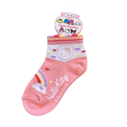 Sanrio Character Embroidered Socks- Kids