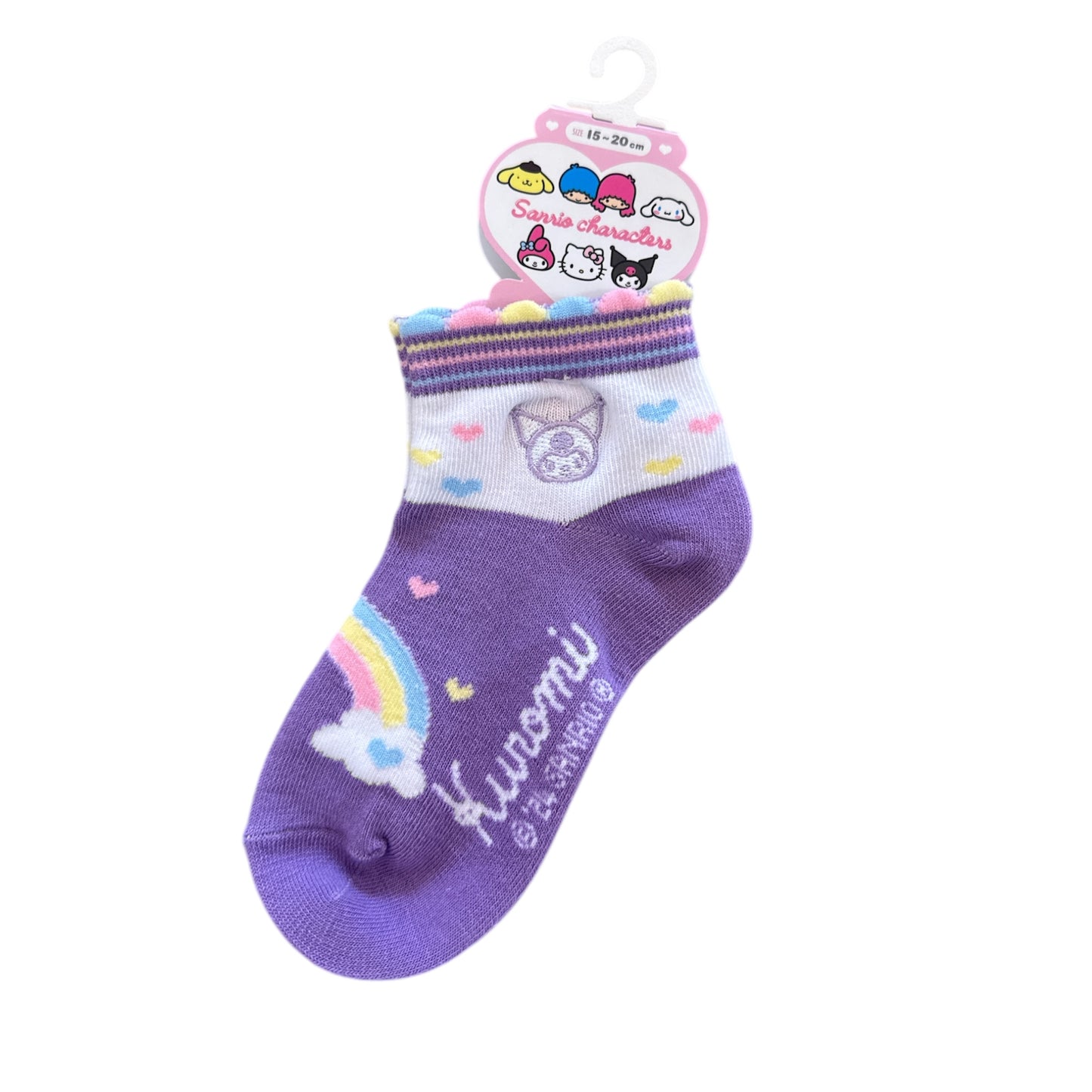 Sanrio Character Embroidered Socks- Kids