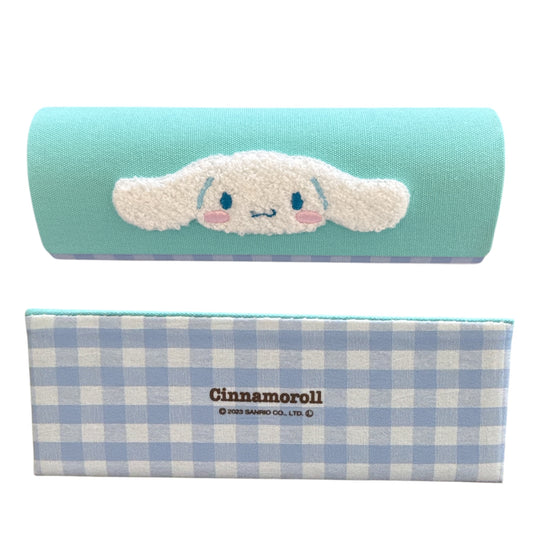 Sanrio Embroidered Gingham Glasses Case