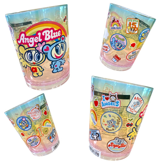 Angel Blue Acrylic Cup