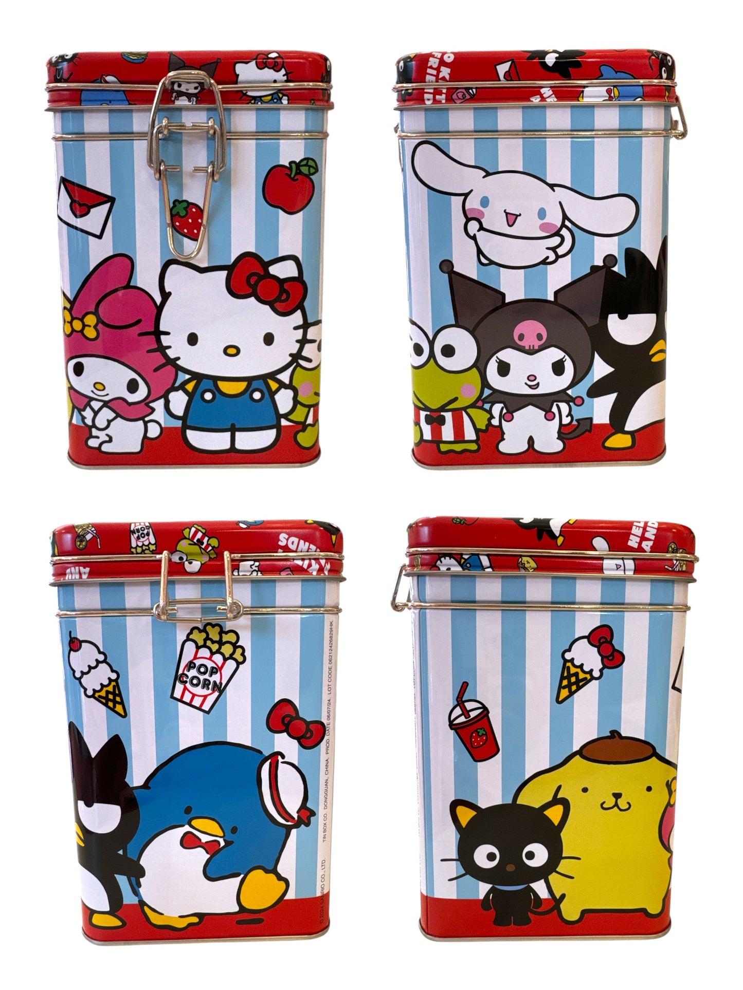 Sanrio Character Tin Box