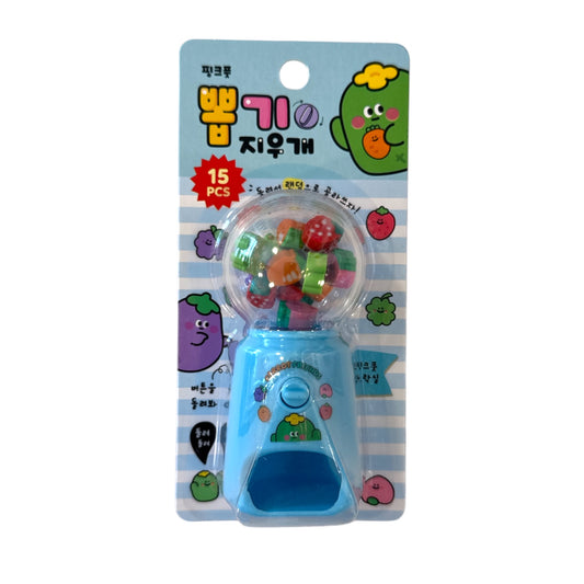 Gumball Dispenser Erasers