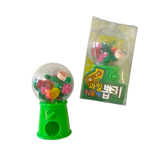 Gumball Dispenser Erasers