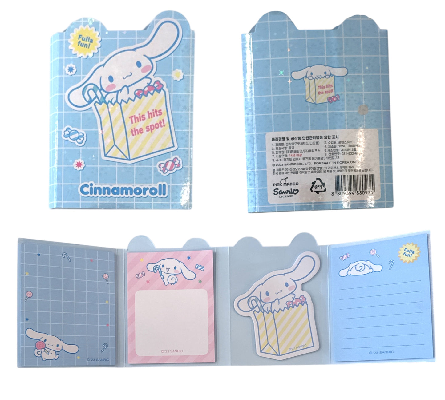 Cinnamoroll Mini Notes Booklet