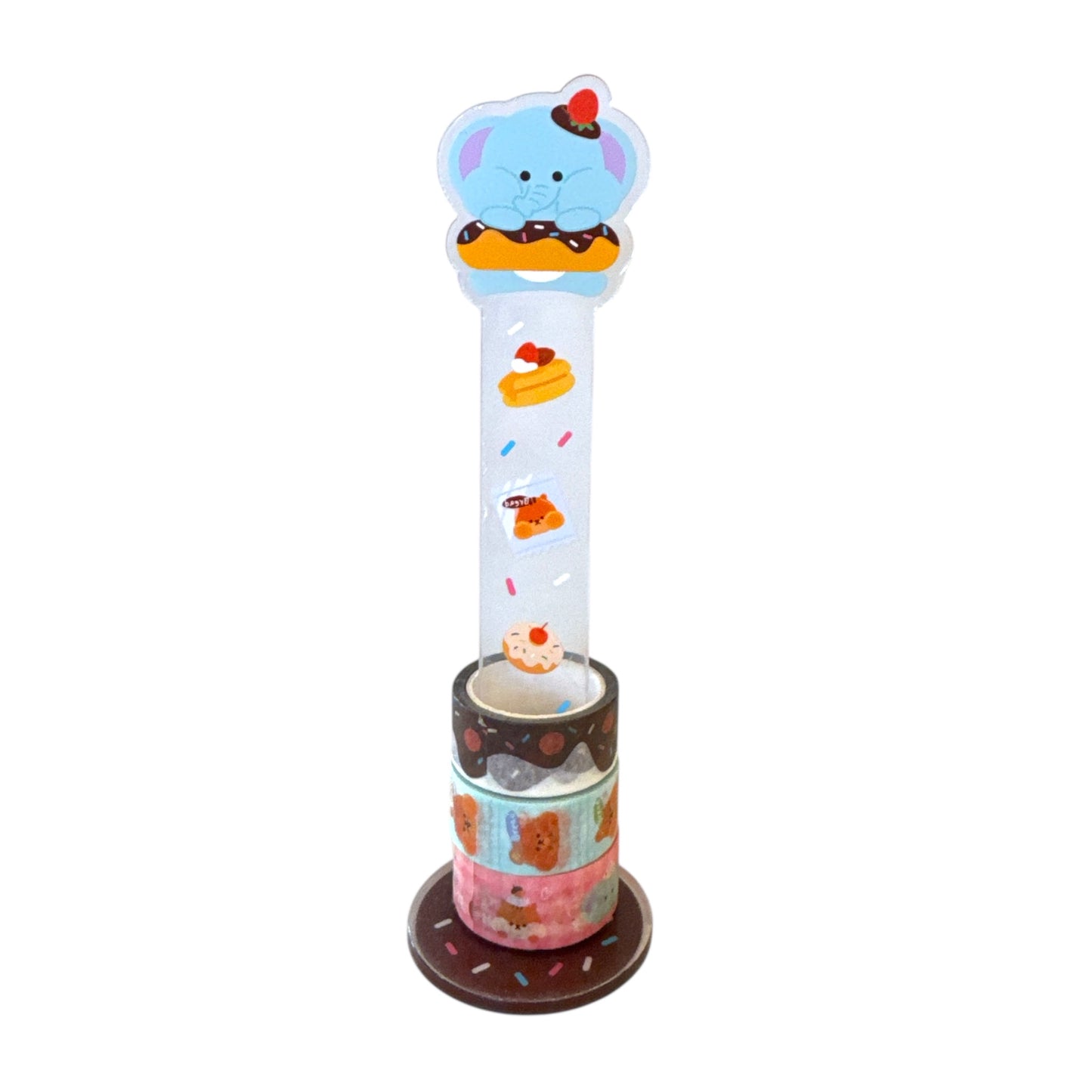 3pc Dessert Washi Tape Set w/ Stand