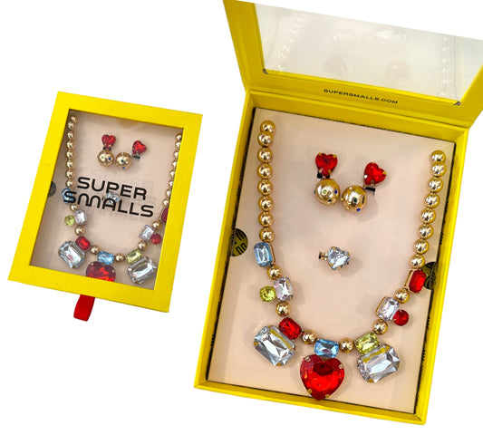 Super Smalls ‘Red Carpet’ Jewelry Set