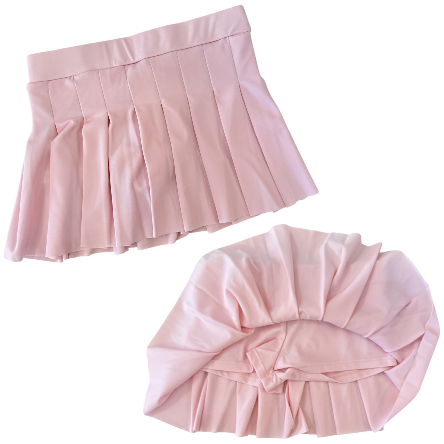 Pleated Pink Skirt- Kids