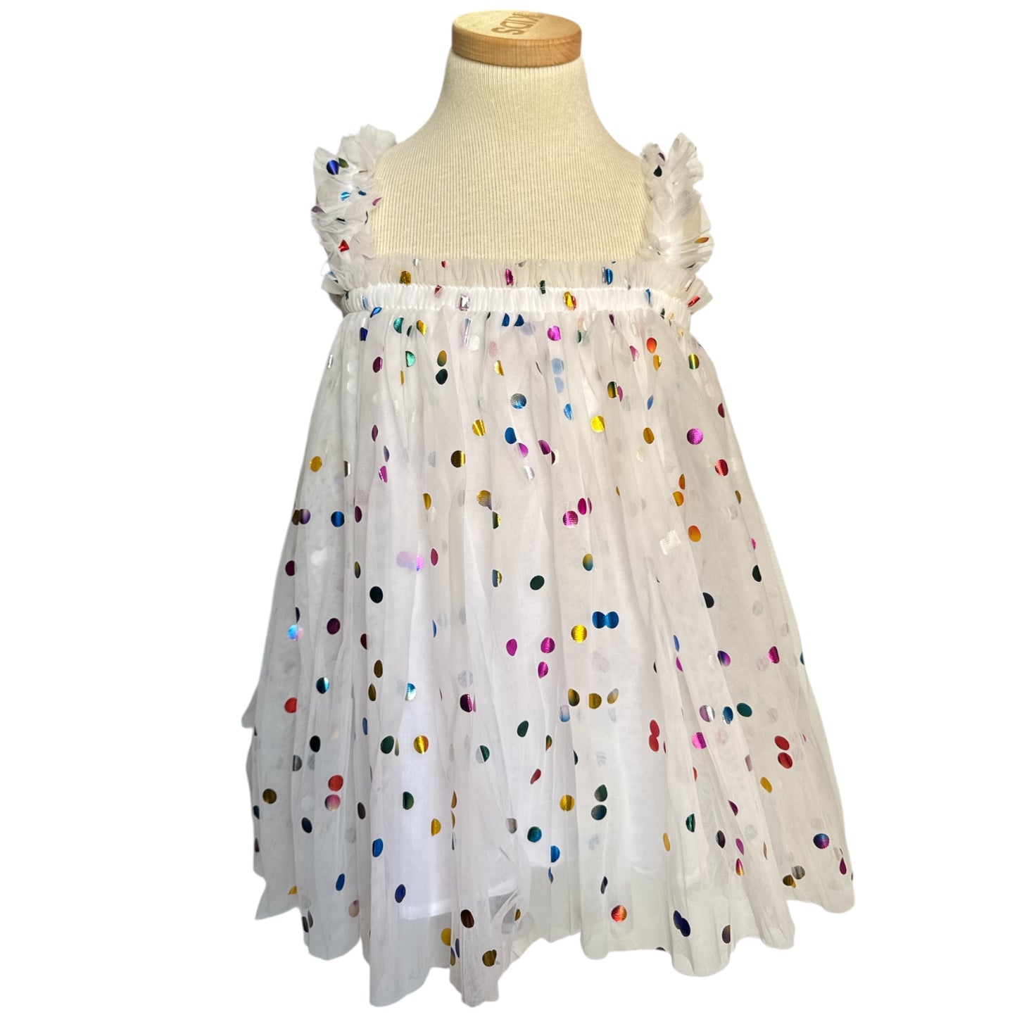 Sleeveless Tulle Dress- Kids