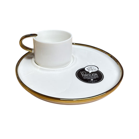 Porcelain Espresso Cup Set