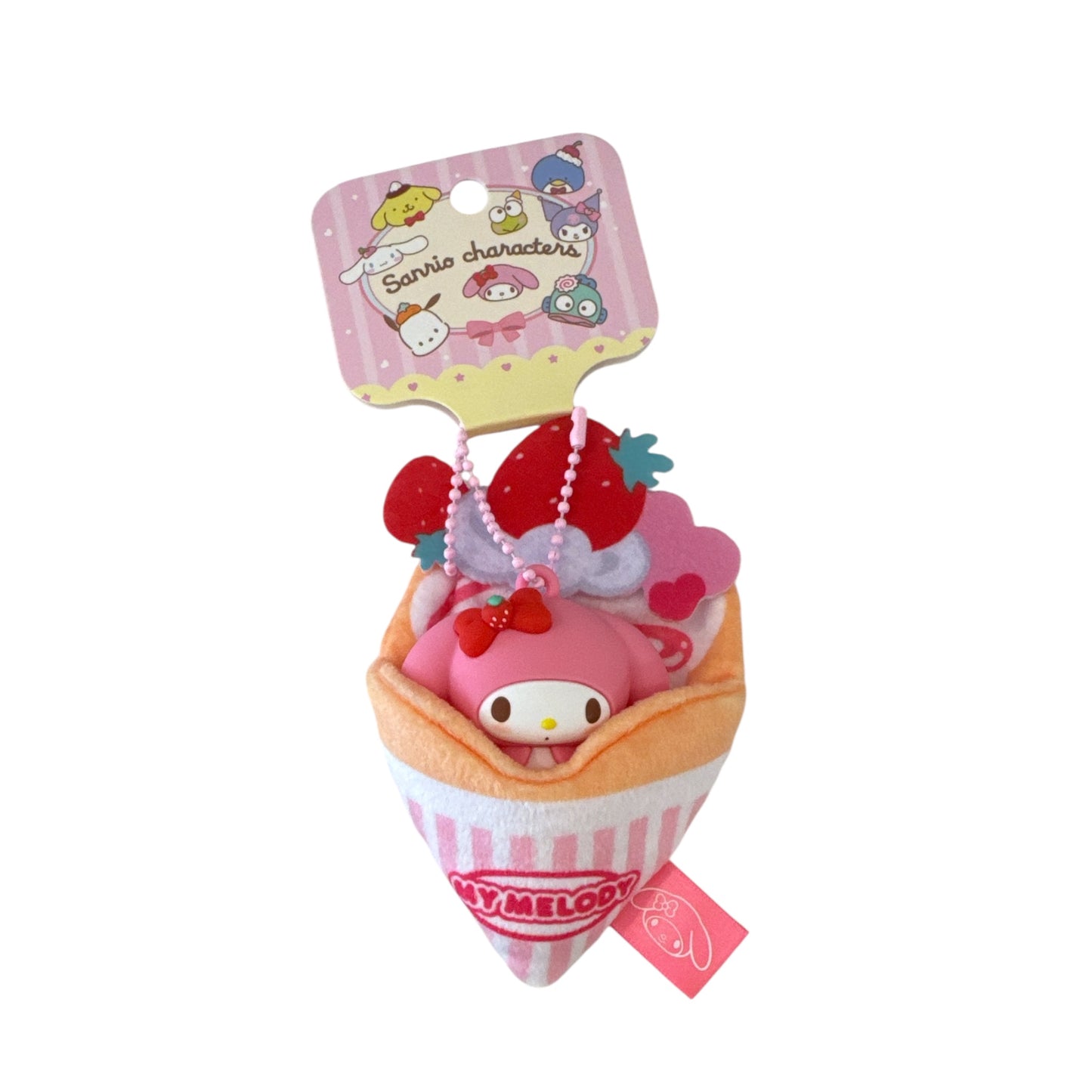 Sanrio Character Crepe Keychain