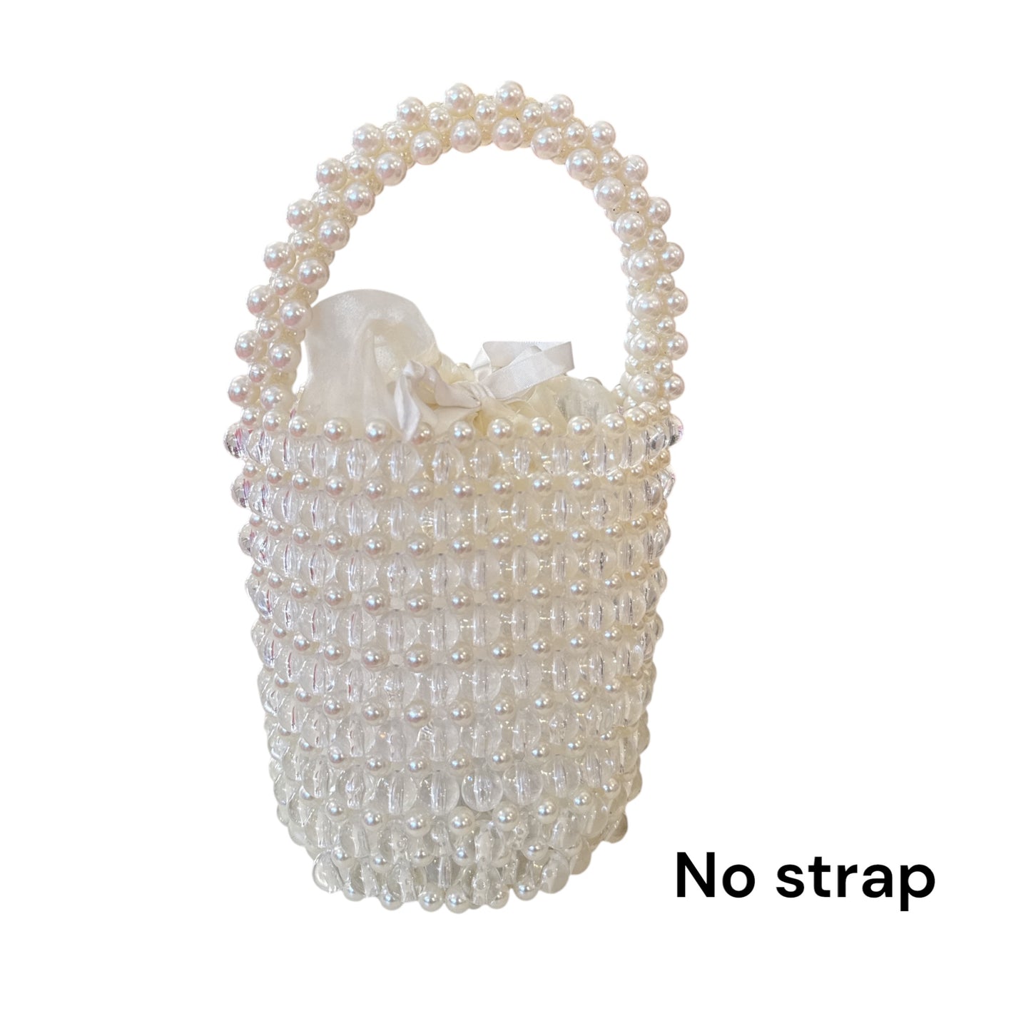 Mini Beaded Bucket Purse