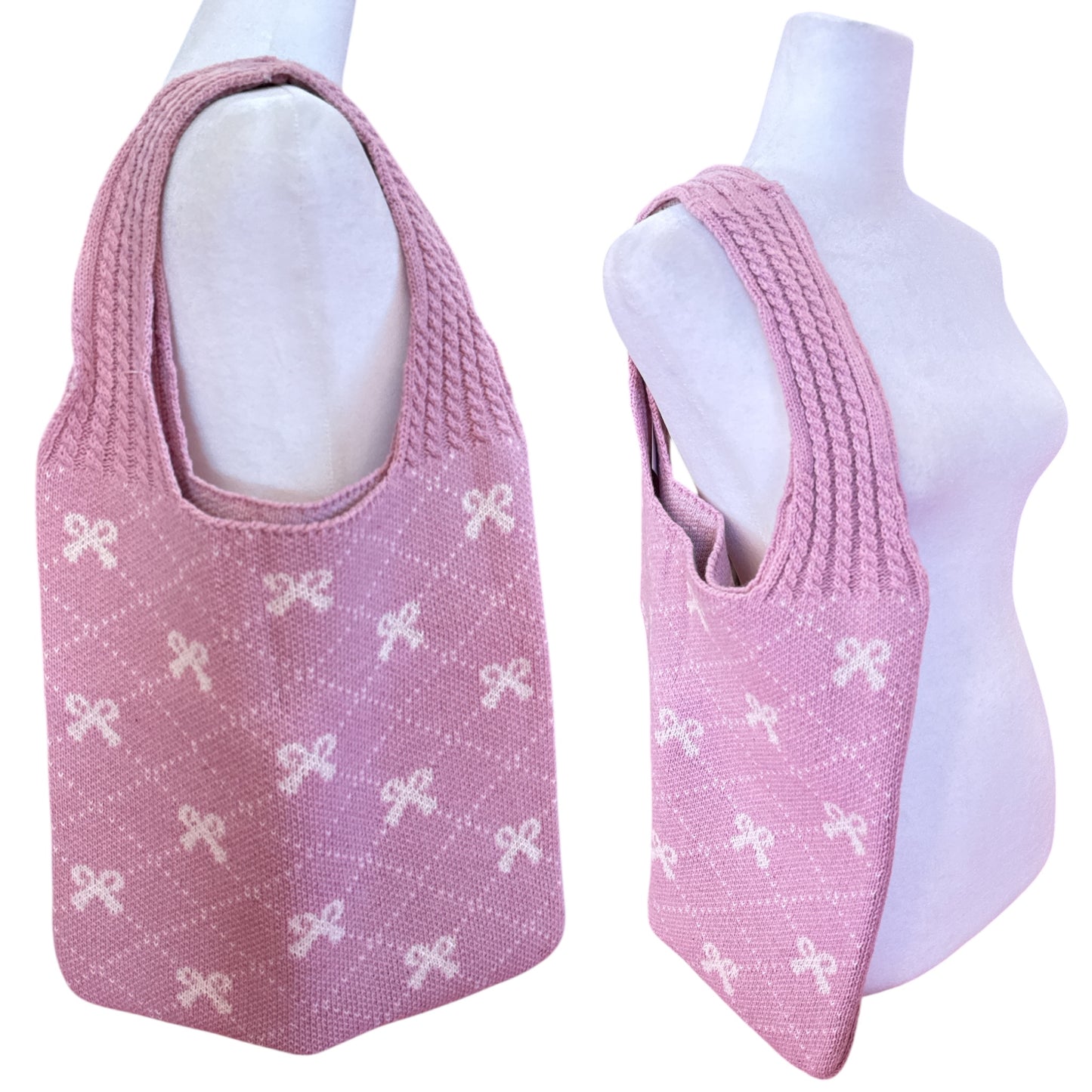 Coquette Knit Tote