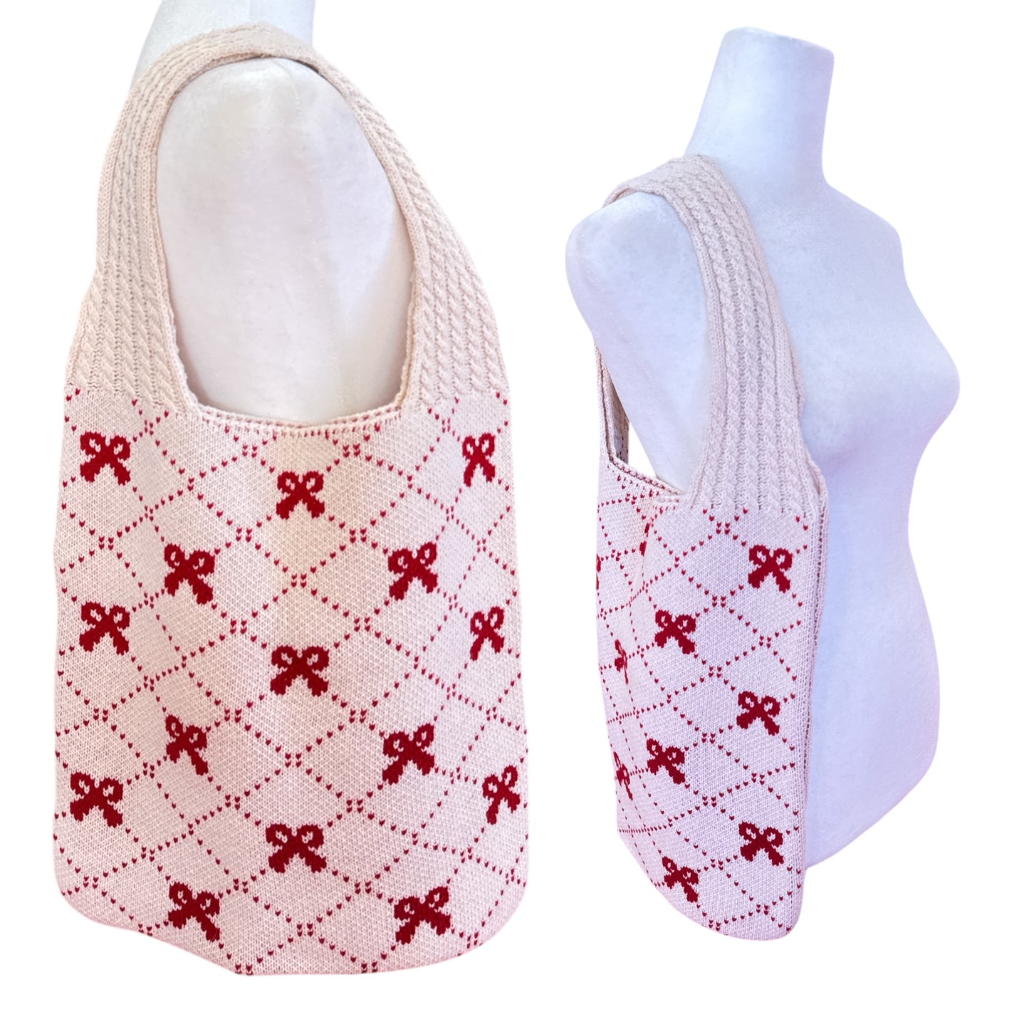 Coquette Knit Tote