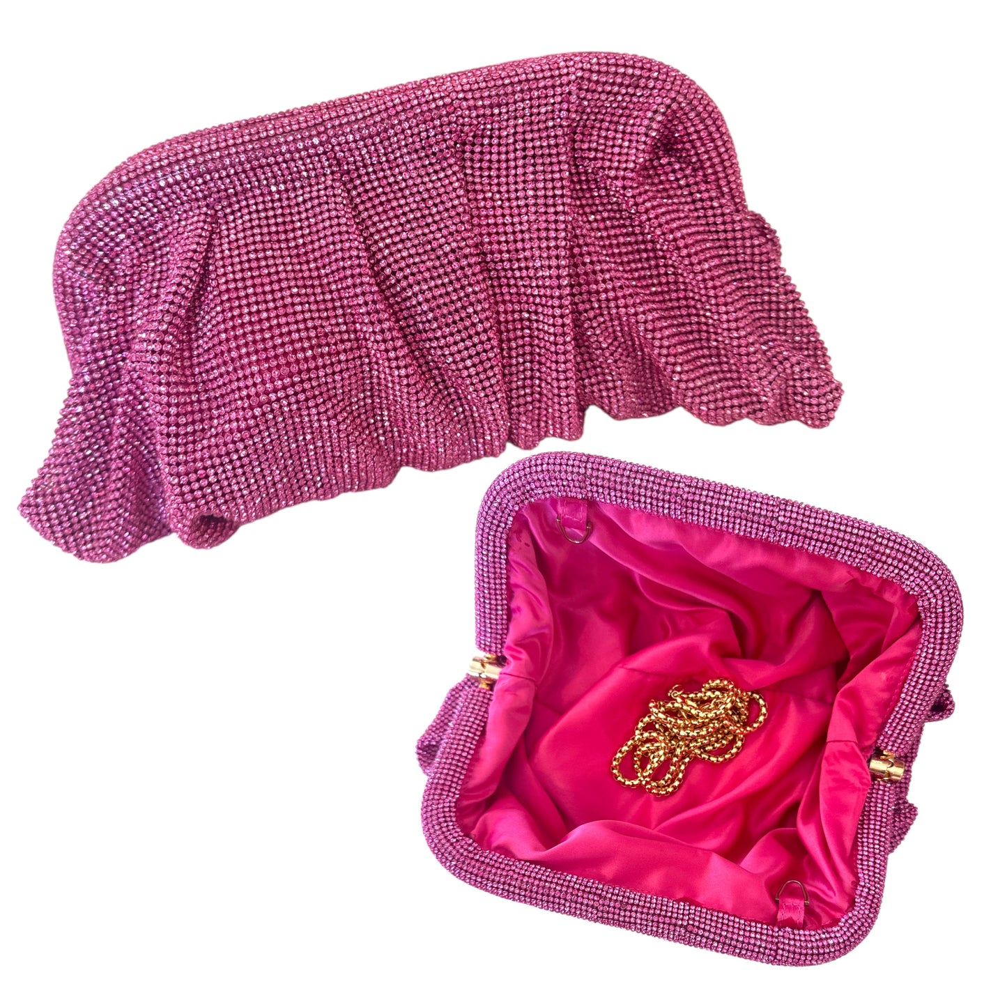 Glitter Bedazzled Clutch