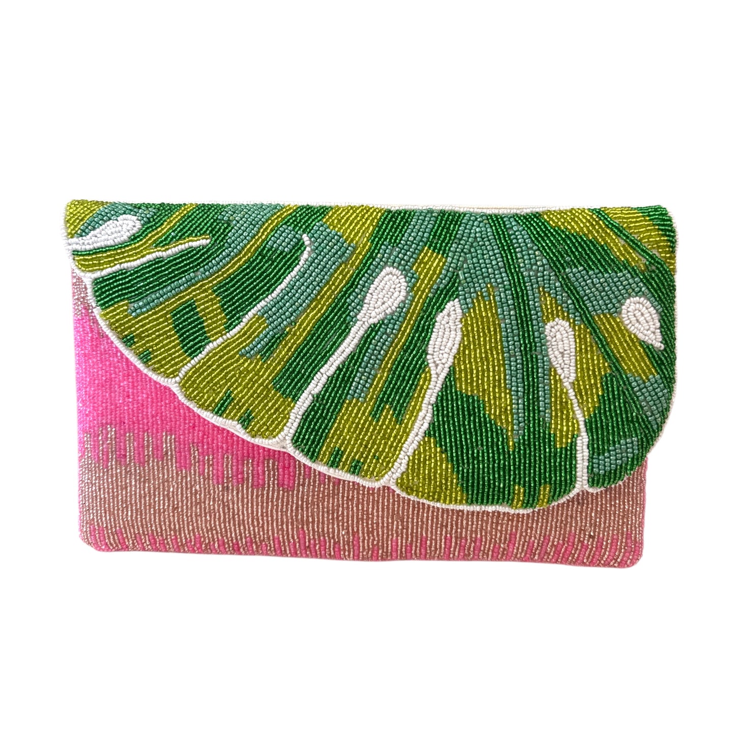 Beaded Envelope Clutch