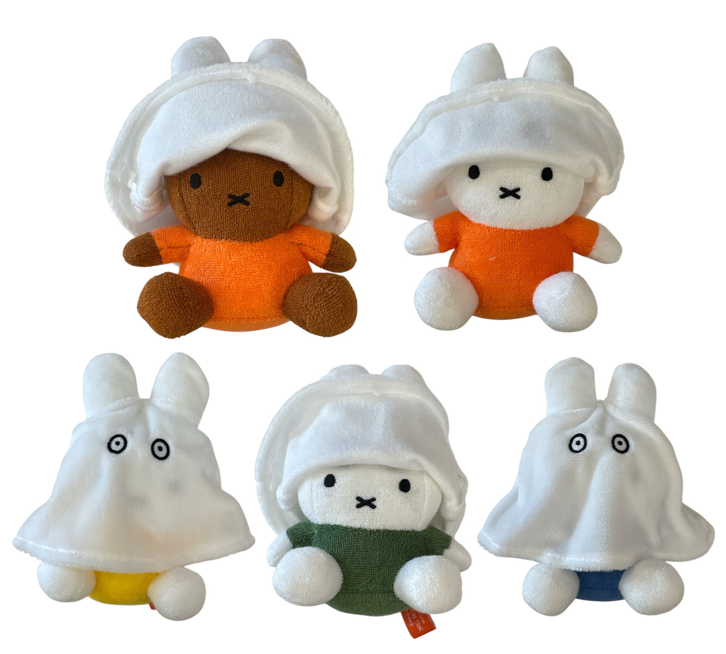 Miffy Terrycloth Ghost Keychain