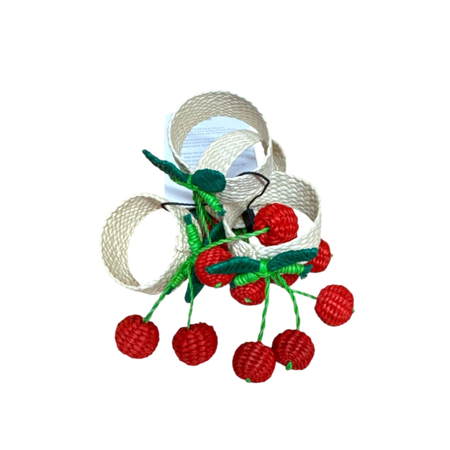 Woven Napkin Ring Set