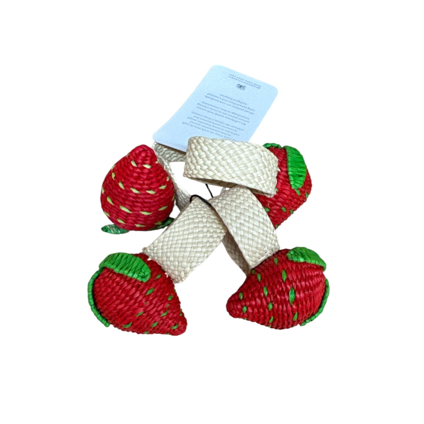Woven Napkin Ring Set