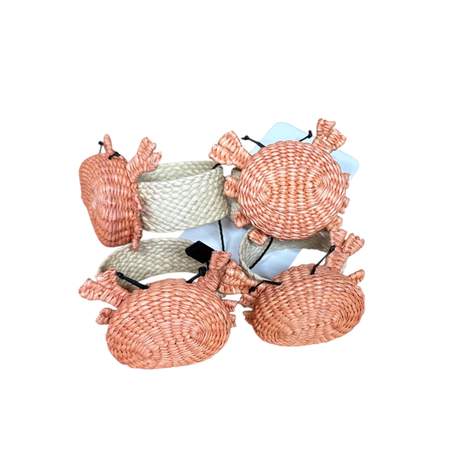 Woven Napkin Ring Set