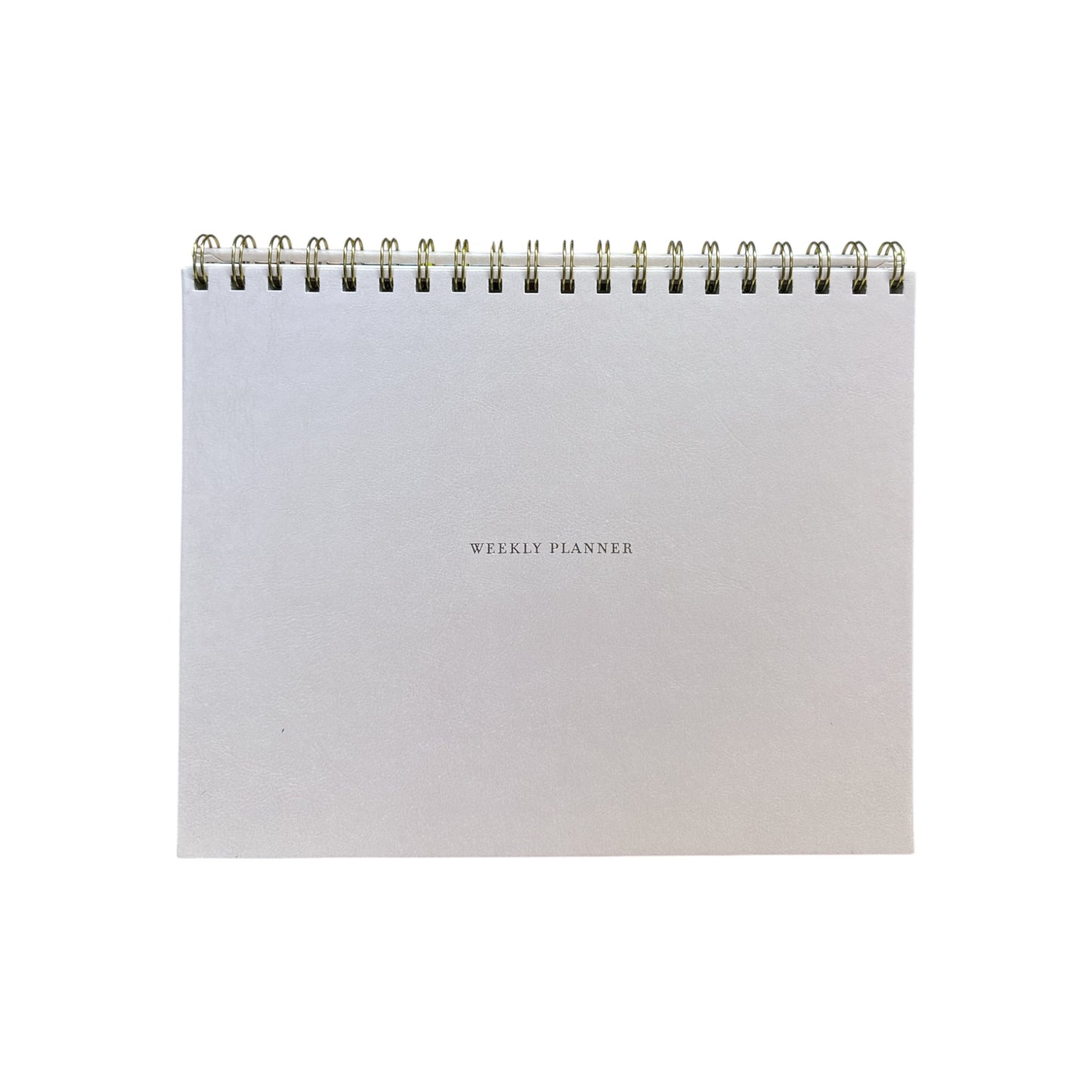 Undated Weekly Planner