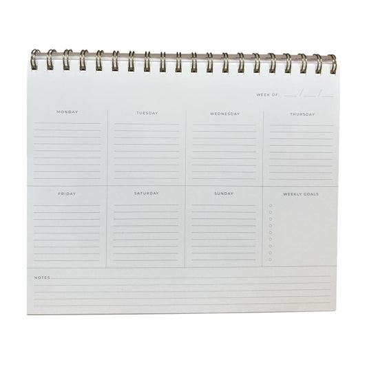 Undated Weekly Planner